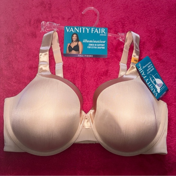 Vanity Fair Other - 🏝️Vanity Fair Women's Illumination Support Bra Size 40DD Rose Beige